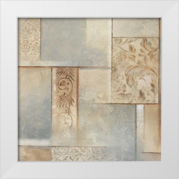 King, Michael 12x12 White Modern Wood Framed Museum Art Print Titled - Gramercy Park II