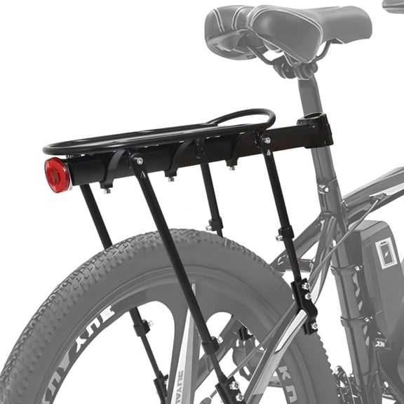 King Mills Fat Tire Bike Rack and Electric Bike Rack, Parrilla para Bicicletas Trasera, Ideas as Cargo Rack with Load Capacity (60KG Load Capacity)