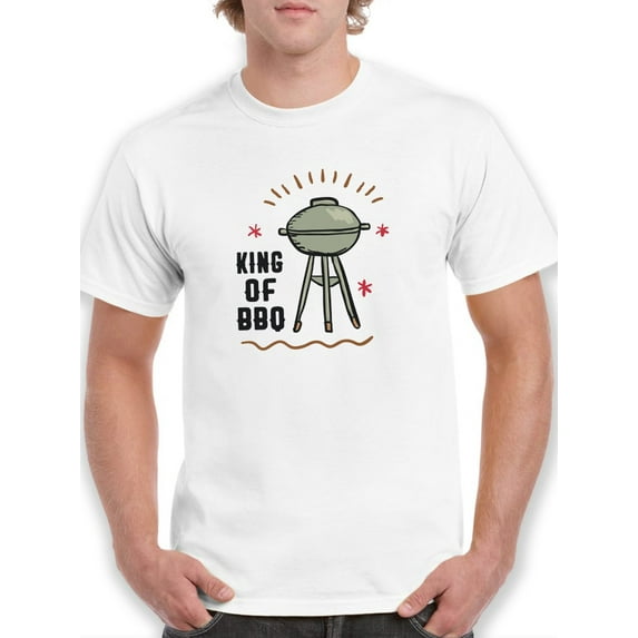 King Of BBQ Grill Graphic Men T-Shirt, Male x-Large