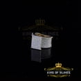 thumbnail image 1 of King Of Bling's 925 Sterling Yellow Silver Rectangle Cubic Zirconia 3.45ct Womens Ring Size 7, 1 of 12