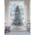 King Of Christmas 7ft Indoor Snow Flocked Artificial Christmas Tree