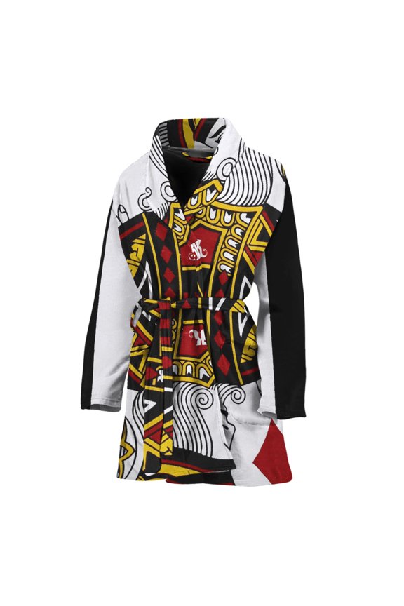 King Of Clubs Inspired Bathrobe Women