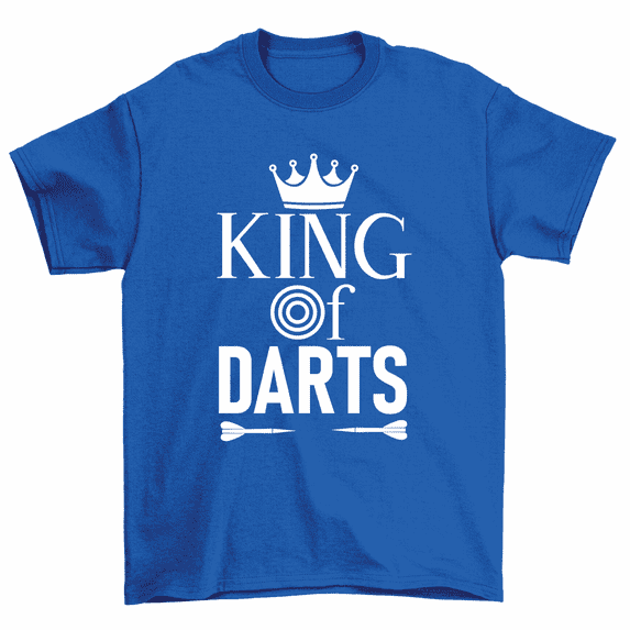 King Of Darts Champion Winner T-Shirt Men