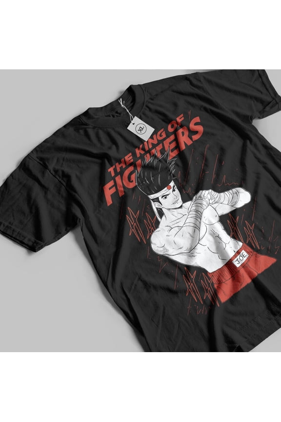 King Of Fighters T-Shirt Terry Bogard Fatal Fury kf2 Anime Gift Shirt All Size