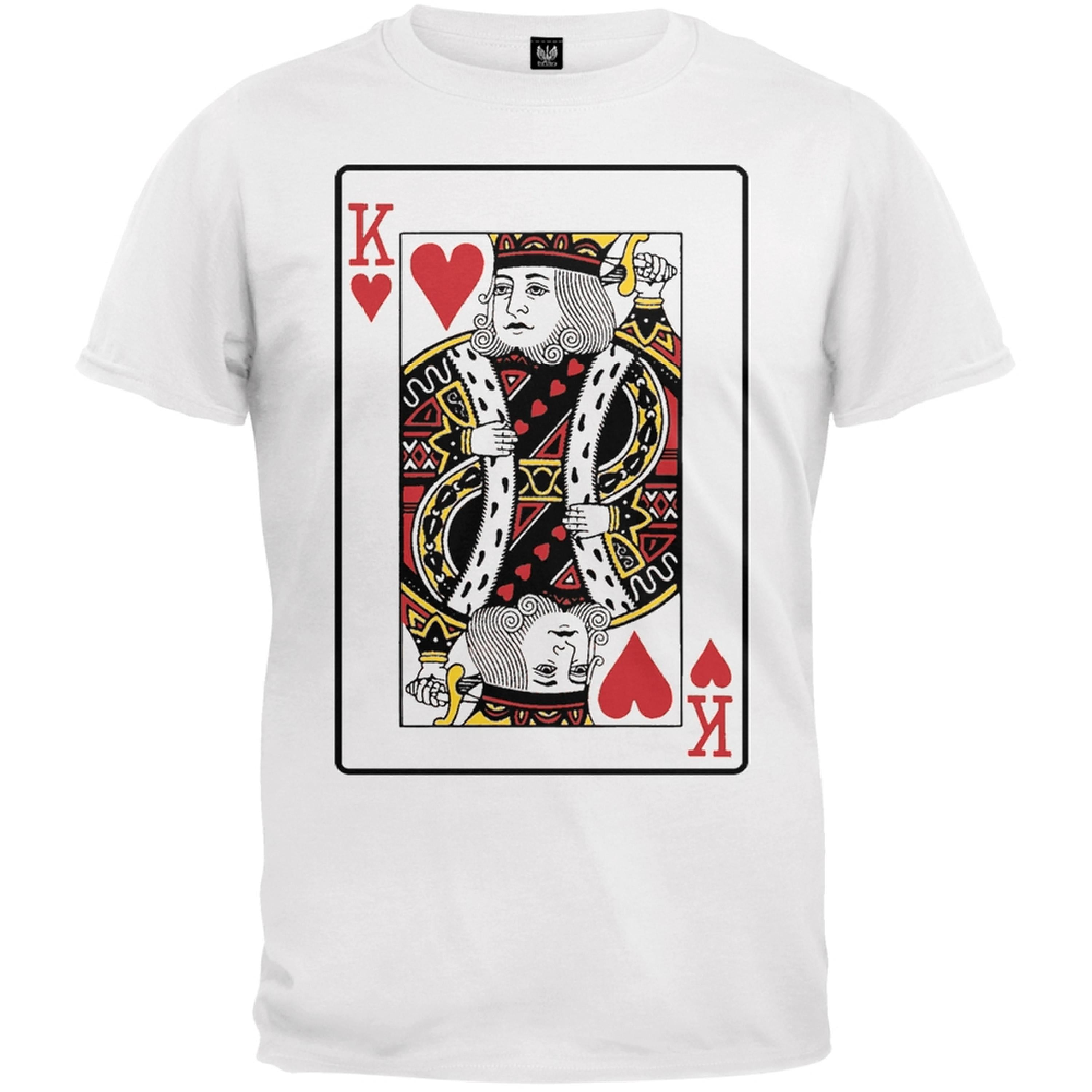 King of hearts t shirt on sale