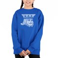 thumbnail image 1 of King Of Spades - Girl's Word Art Crewneck Sweatshirt, 1 of 3