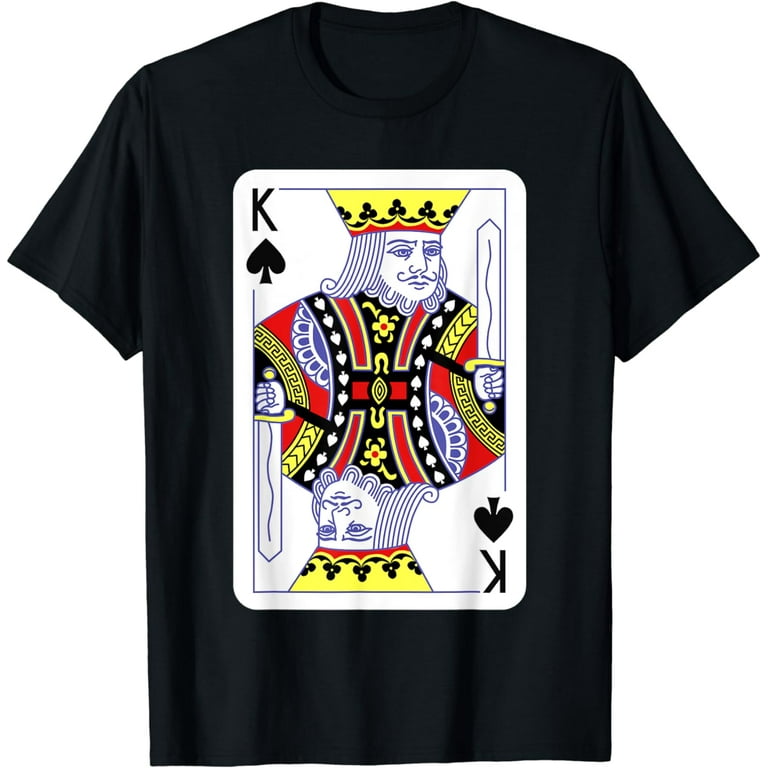 King Of Spades Shirt Playing Card Halloween Costume King Of Spades Shirt Playing Card Halloween Costume