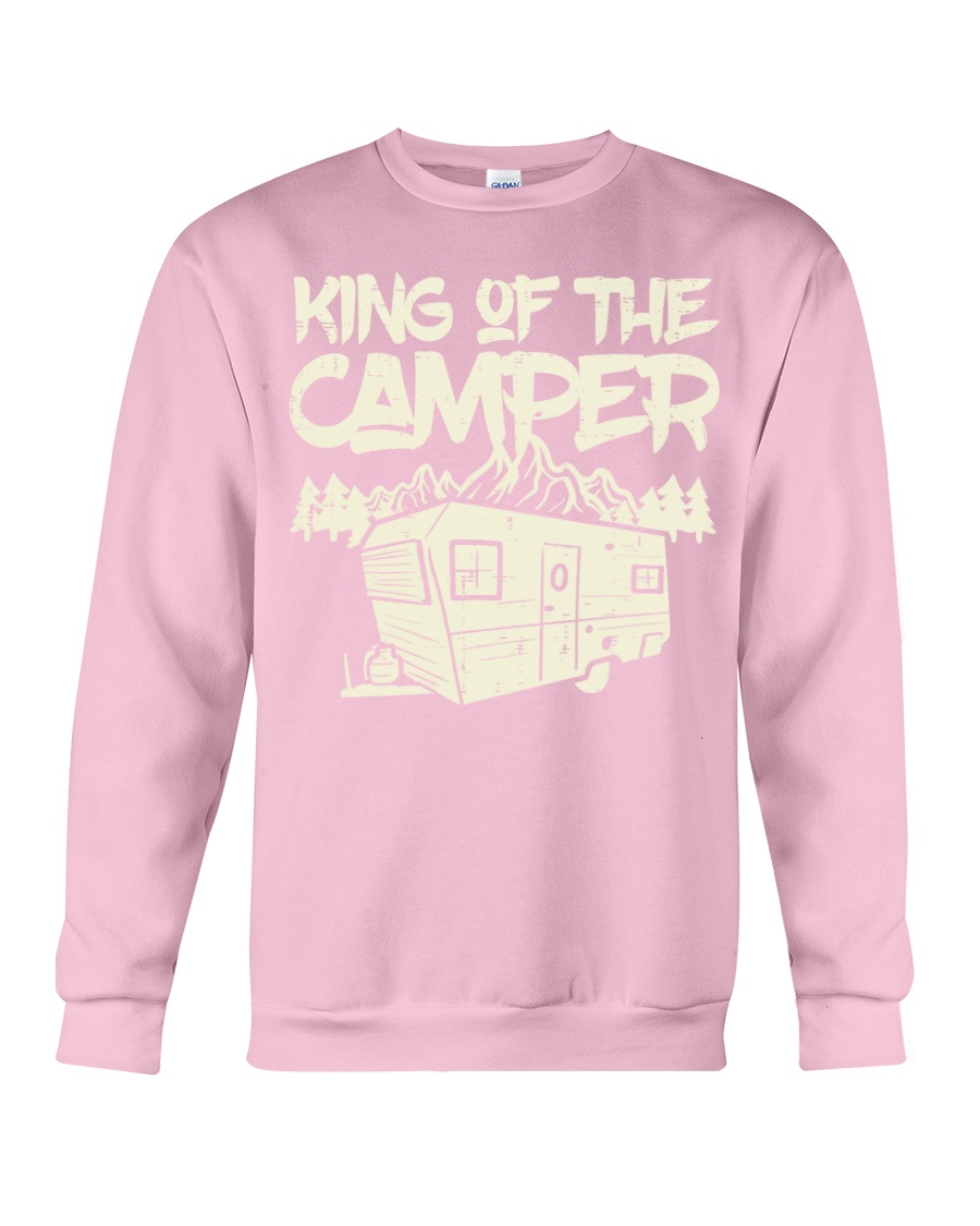 King Of The Camper Crewneck Sweatshirt for Men and Women, up to Size