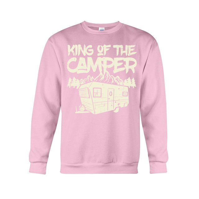 King Of The Camper Crewneck Sweatshirt for Men and Women, up to Size