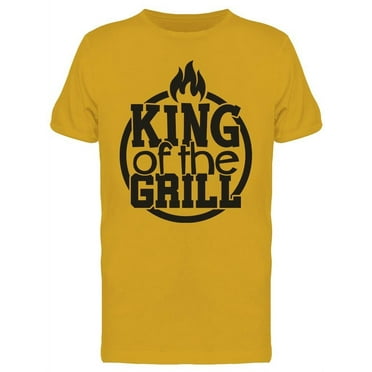 King Of The Grill. T-Shirt Men -Image by Shutterstock, Male x-Large