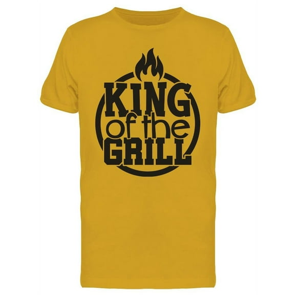 King Of The Grill. T-Shirt Men -Image by Shutterstock, Male x-Large