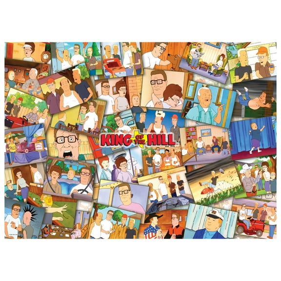 King Of The Hill 1000-Piece Jigsaw Puzzle | 28 x 20 Inches