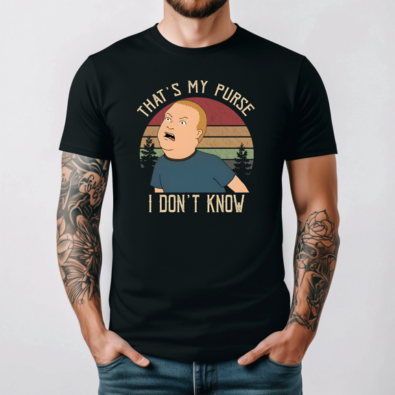 King Of The Hill Bobby Thats My Purse Graphic T-shirt Funny Humor,for unisex up to 5XL