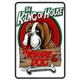 thumbnail image 1 of King Of The House Sign Metal Funny Man Cave House Decor P115, 1 of 1