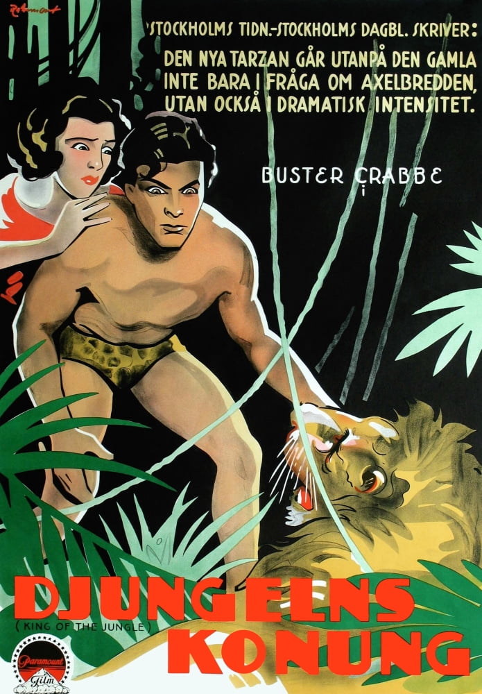 King Of The Jungle Canvas Art - (11 x 17)