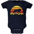 thumbnail image 1 of King Of The Jungle Lion Retro Sun Soft Baby One Piece Navy 12-18 M, 1 of 1
