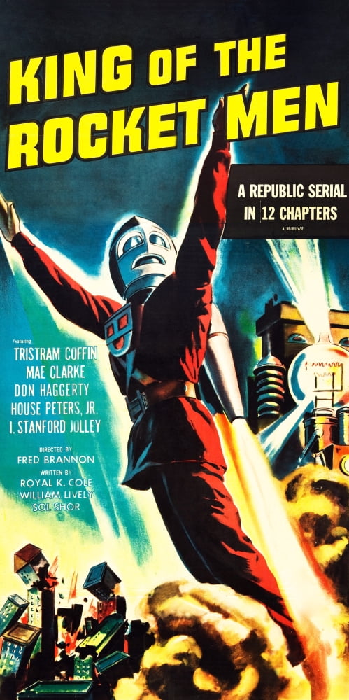 King Of The Rocket Men Canvas Art -  (11 x 17)