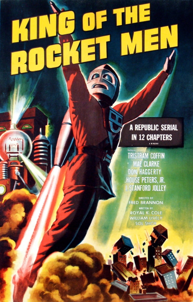 King Of The Rocket Men Canvas Art -  (11 x 17)