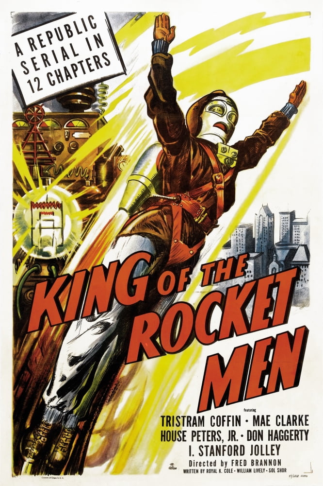 King Of The Rocket Men Canvas Art - (24 x 36)