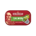 thumbnail image 1 of King Oscar Skinless & Boneless Premium Salmon in Olive Oil, 4.05 oz, 1 of 9