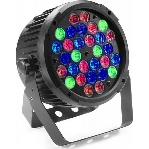 King Par with 30 x 2-watt RGBAUV mixed LED