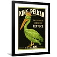 thumbnail image 1 of Art.com King Pelican Brand Lettuce Giclee Print, Black Frame Wall Art, 32" x 40", 1 of 5