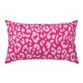 thumbnail image 1 of King Pillow Cases Standard Size - Leopard pink Soft Envelope Closure Microfiber Block Print Pillow Cover, Wrinkle Stain Resistant Travel Pillow Covers Standard Size 20x36in, 1 of 7