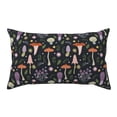 thumbnail image 1 of King Pillow Cases Standard Size - Mushroom print B Soft Envelope Closure Microfiber Block Print Pillow Cover, Wrinkle Stain Resistant Travel Pillow Covers Standard Size 20x36in, 1 of 7