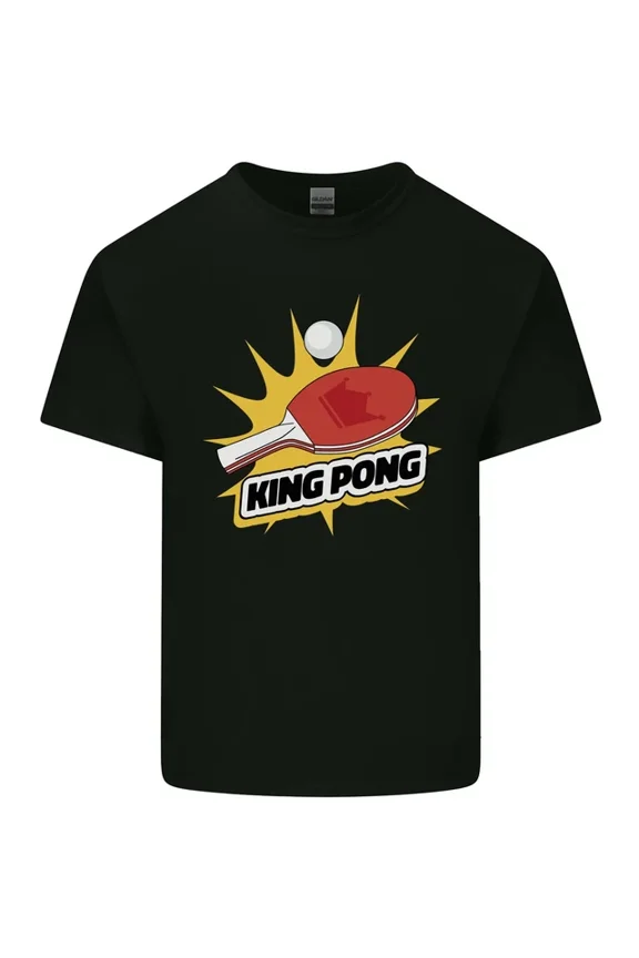 King Ping Pong Table Tennis Funny T-Shirt