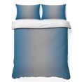 thumbnail image 1 of King Quilt Set 96''x106'', Blue Grey Ombre Lightweight Summer Bedspread Coverlet Set with 2 Pillow Shams, Gradient Contemporary Abstract Art Breathable All Season Quilt Bedding for Bedroom/Guest Room, 1 of 9
