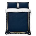 thumbnail image 1 of King Quilt Set 96''x106'', Navy Blue Geometric Lightweight Bedspread Coverlet Set with 2 Pillow Shams, Farmhouse Geo Vintage Abstract Art Breathable All Season Quilt Bedding for Bedroom/Guest Room, 1 of 9