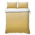 thumbnail image 1 of King Quilt Set 96''x106'', Orange Yellow Ombre Lightweight Bedspread Coverlet Set with 2 Pillow Shams, Modern Abstract Art Gradient Breathable All Season Quilt Bedding for Bedroom/Guest Room, 1 of 9