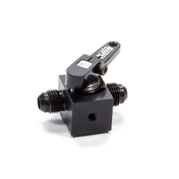 King Racing Products 4510 Fuel Shut Off Valve Dash Mount 6-AN