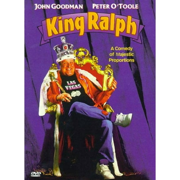 King Ralph (DVD, 1998) NEW