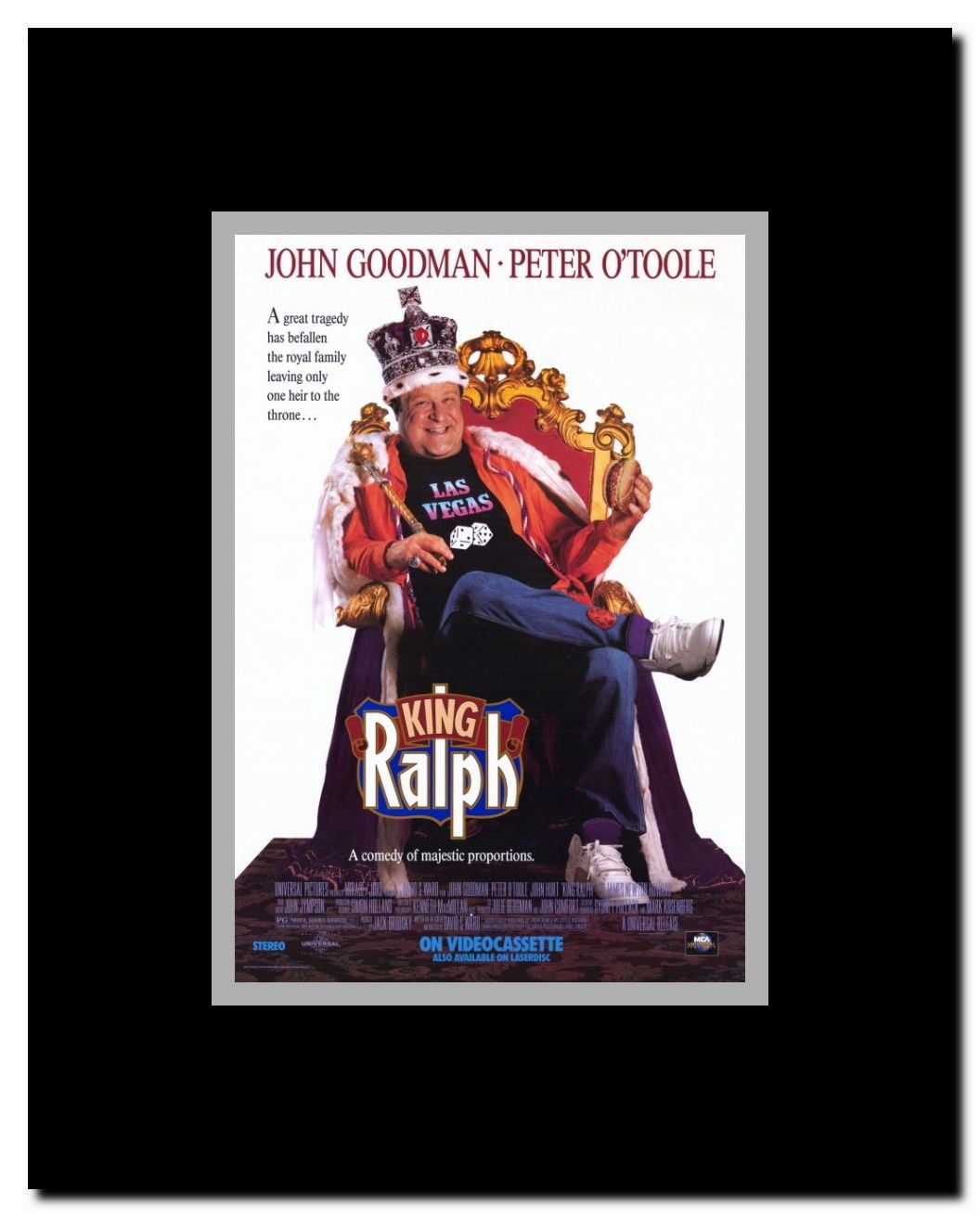 King Ralph Framed Movie Poster