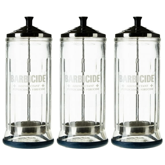 King Research Barbicide Disinfectant Jar Large (Pack of 3)
