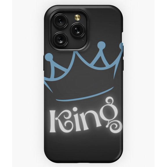King Royal Crown Fan Design M2384 Phone Case for iPhone 17 16 15 14 13 12 11 Pro Max