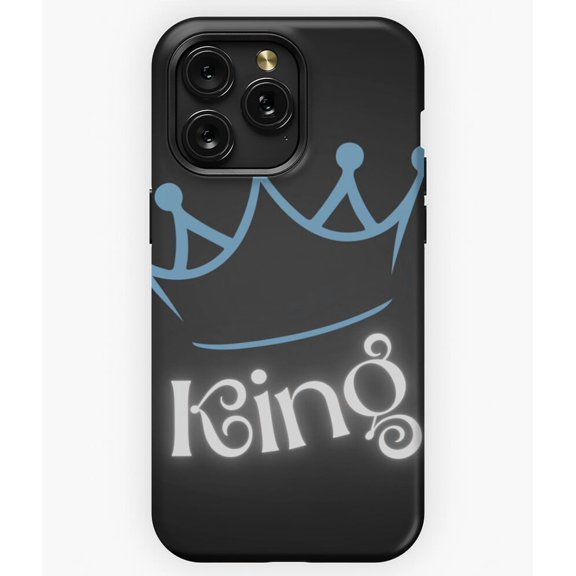 King Royal Crown Fan Design M2384 Phone Case for iPhone 17 16 15 14 13 12 11 Pro Max
