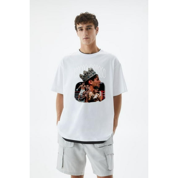 King Ryan Garcia T-Shirt Mexican Boxer Champion Graphic, for men & women, up to size 5XL