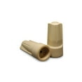 thumbnail image 1 of King Innovation 20101 Dryconn Wire Connector, 22 to 6 AWG Wire, Copper Contact, Tan - pack of 4, 1 of 5