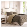 thumbnail image 1 of King Scotchgard Quilting Reversible Down Comforter Set, 1 of 9