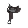 thumbnail image 1 of Tough 1 Western Saddle Krypton King Series Fiberglass 15" Black KS27, 1 of 2