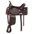 thumbnail image 1 of Tough 1 Western Saddle King Series Trail Lightweight 18 Dark KS34, 1 of 2