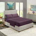 thumbnail image 1 of King Sheet Set, Hotel Luxury 1800 Bedding Sheets & Pillowcases, Extra Soft Cooling Bed Sheets, Wrinkle, Fade, Stain Resistant, 4 Piece, 1 of 7