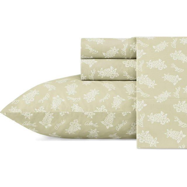 King Sheets, Cotton Percale Bedding Set, Crisp & Cool, Stylish Home