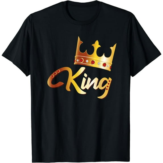 King Shirt Men Couples Matching Royal King T-Shirt