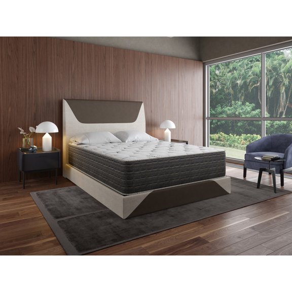 King Size Bamboo - filled Mattress / Quad Coil System for Firm Support