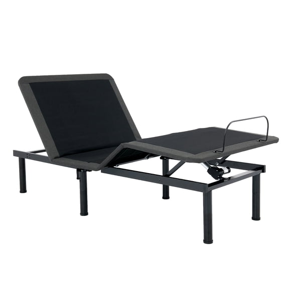 King Size Bed Frames Twin XL Size Quick Assembly Adjustable Bed Frame with Voice Activated Controls,Adjustable Bed Base