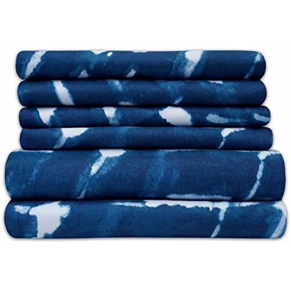 King Size Bed Sheets - 6 Piece 1500 Supreme Collection Fine Brushed Microfiber Deep Pocket King Sheet Set Bedding - 2 Extra Pillow Cases, Great Value, King, Monroe