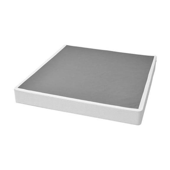 King Size Box Spring - 9" Bed Frame with Washable Fabric Cover - Heavy Duty Metal Foundation (3500 lb Capacity) - Easy Assembly Mattress Base 79.1"L x 75.8"W - Ventilated Design